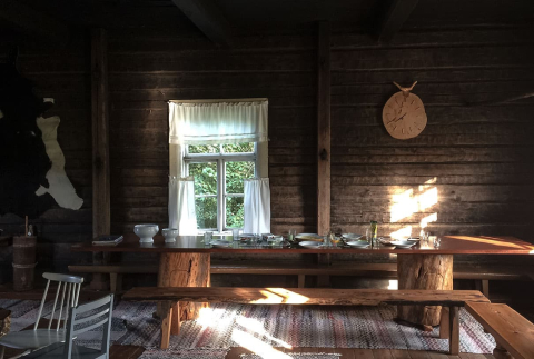 finnland idyllisches landhaus