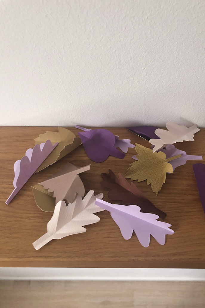 nl herbstblätter papierblaetter